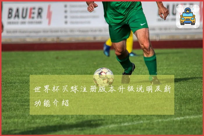 世界杯买球注册版本升级说明及新功能介绍