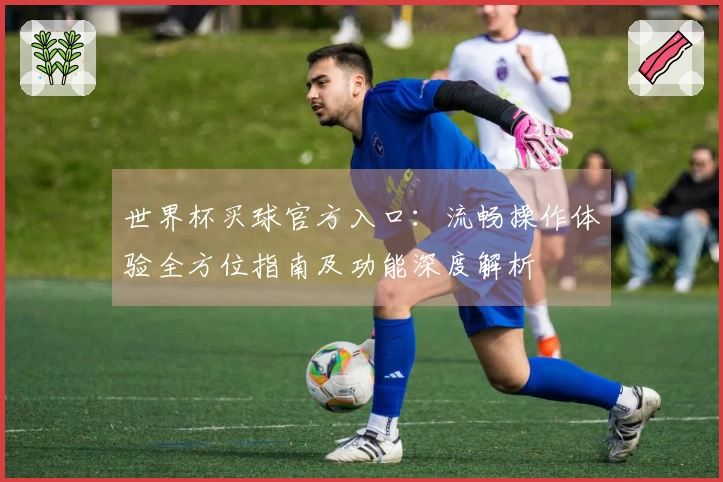 世界杯买球官方入口：流畅操作体验全方位指南及功能深度解析