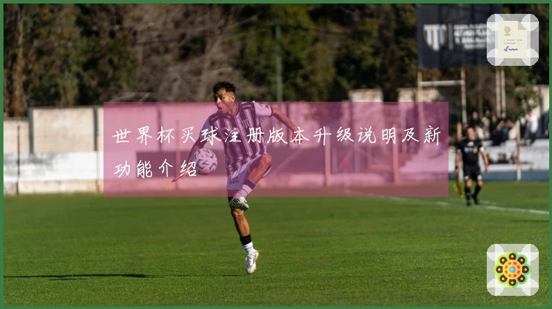 世界杯买球注册版本升级说明及新功能介绍