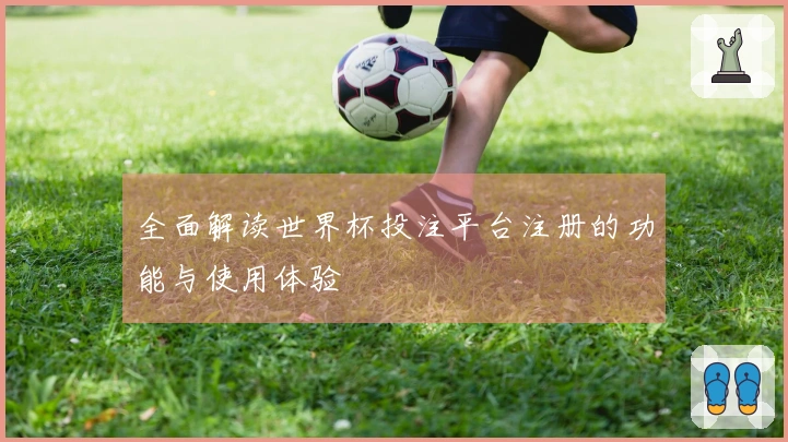 全面解读世界杯投注平台注册的功能与使用体验
